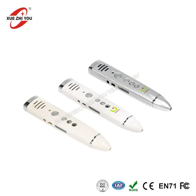 Étudiants Stylo de lecture WiFi avec écouteurs Éducation à bas prix Écouter Pen avec des livres ISO9001 Enseignement des langues de fabrication