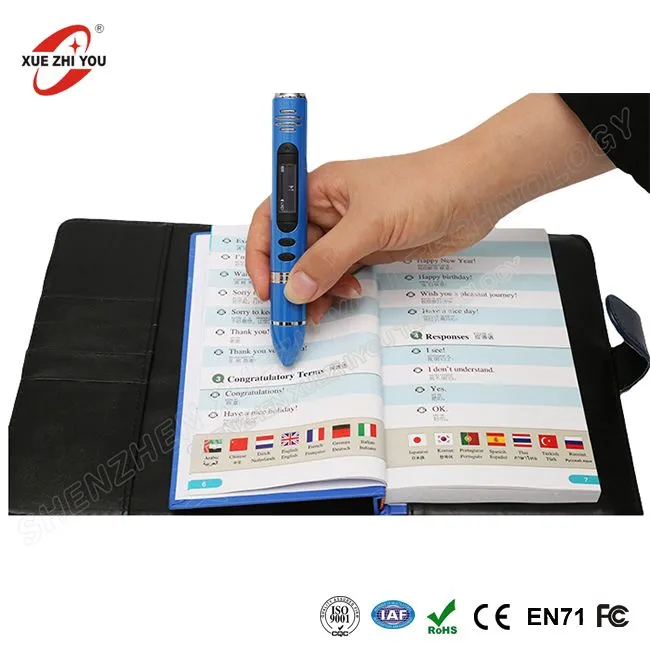 Meilleur cadeau pour les enfants Noël et l'éducation Livres magiques Speaking Pen Reader and Scanner