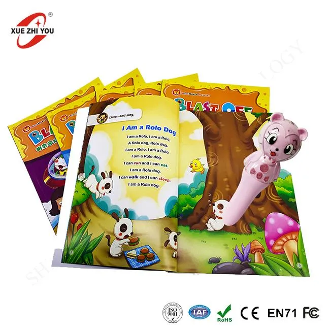 Stylo de lecture pour les enfants de 2-9 ans multi-langue