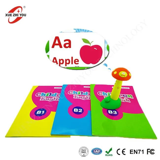 Parler le stylo parlant avec les livres sonores anglais