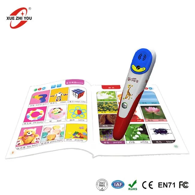 Talking Pen Book Machine d'apprentissage préscolaire
