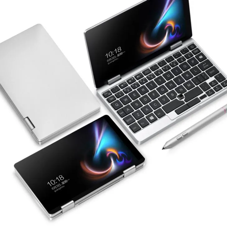 Mini tablette PC 2 en 1, 8 Go de RAM, ordinateur portable